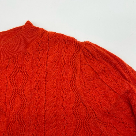 J.Crew x Demylee Pointelle Wool Sweater - Picture 7 of 7